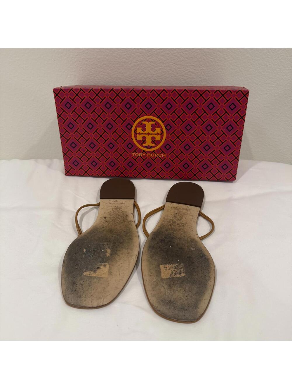 Tory Burch Patos Sandal Goat Leather - Picture 2 of 3